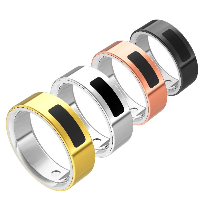 

Smart Ring Notifications Vibrate | Vibration Alerts for Calls & Messages | Touch Control Notifications | Health Monitor | 2025