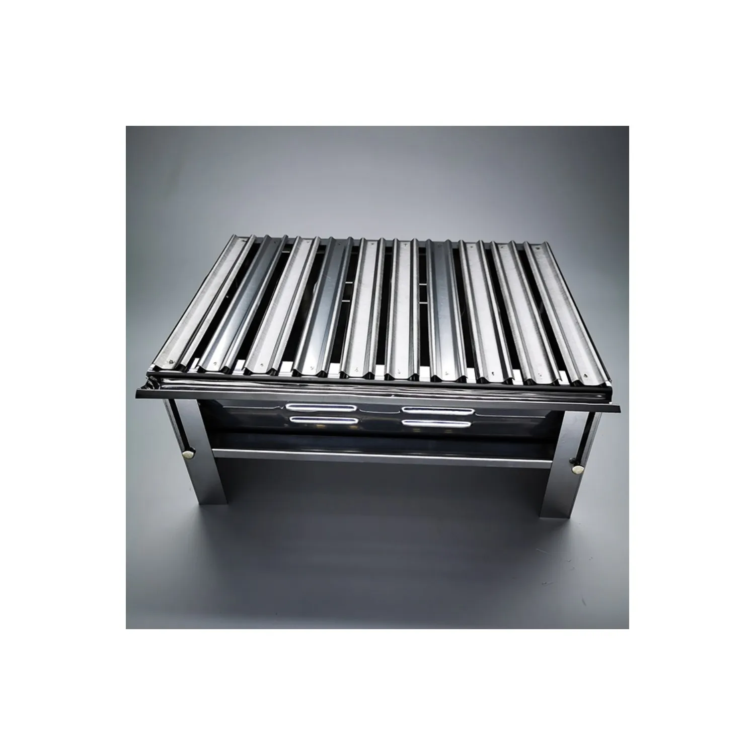 Mizan Foldable Practical Barbecue Practical foldable 1st Class 6-Person barbecue Durable  430 Chrome Steel grill Barbecue