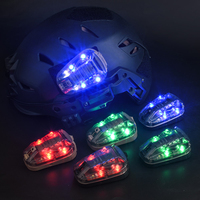 Multi-functional Outdoor Sports Helmet Light with Strobe: Blue, Green, Red & IR, Ideal for Survival and Safety
