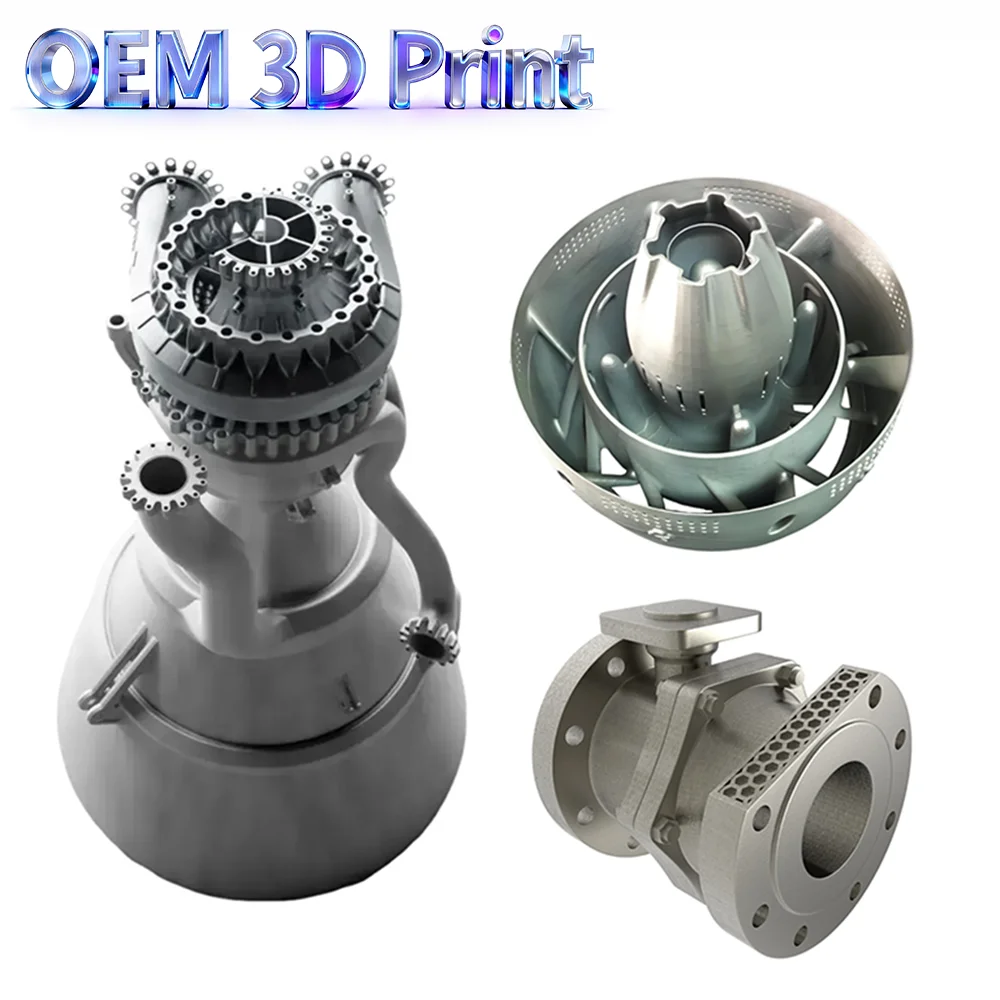 Custom 3D Printing Services, CNC Machining Services, Aluminum and Stainless Steel Prototypes, SLM 3D Printing Services with Fast