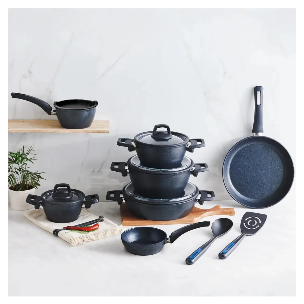 Fireproof Non Stick New Design Cookware Sets Pot Pan Teapot Souvenir Durable Home Kitchen Gadgets Accessories 2023