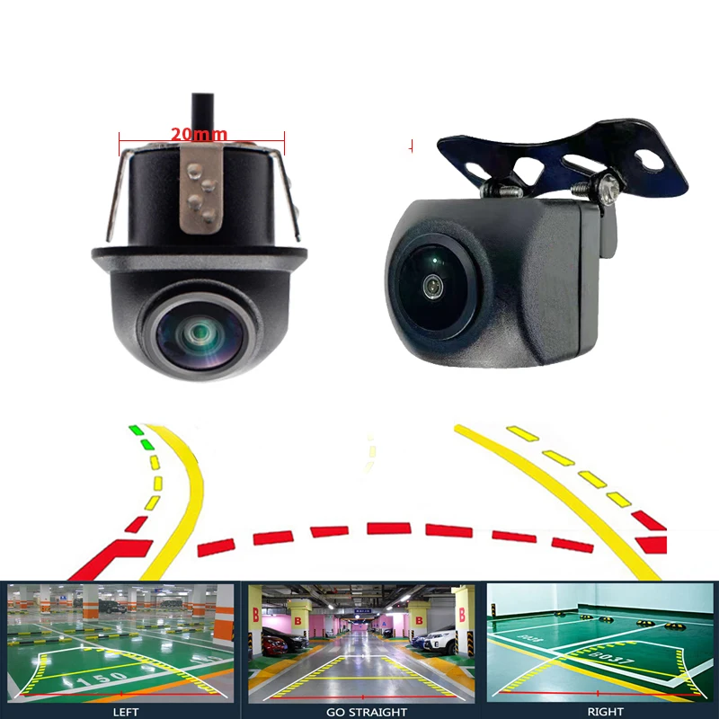 

Car Rear View Camera Night Vision Reversing Auto Parking Camera IP68 Waterproof CCD LED Auto Backup Monitor 170 Degree HD Image