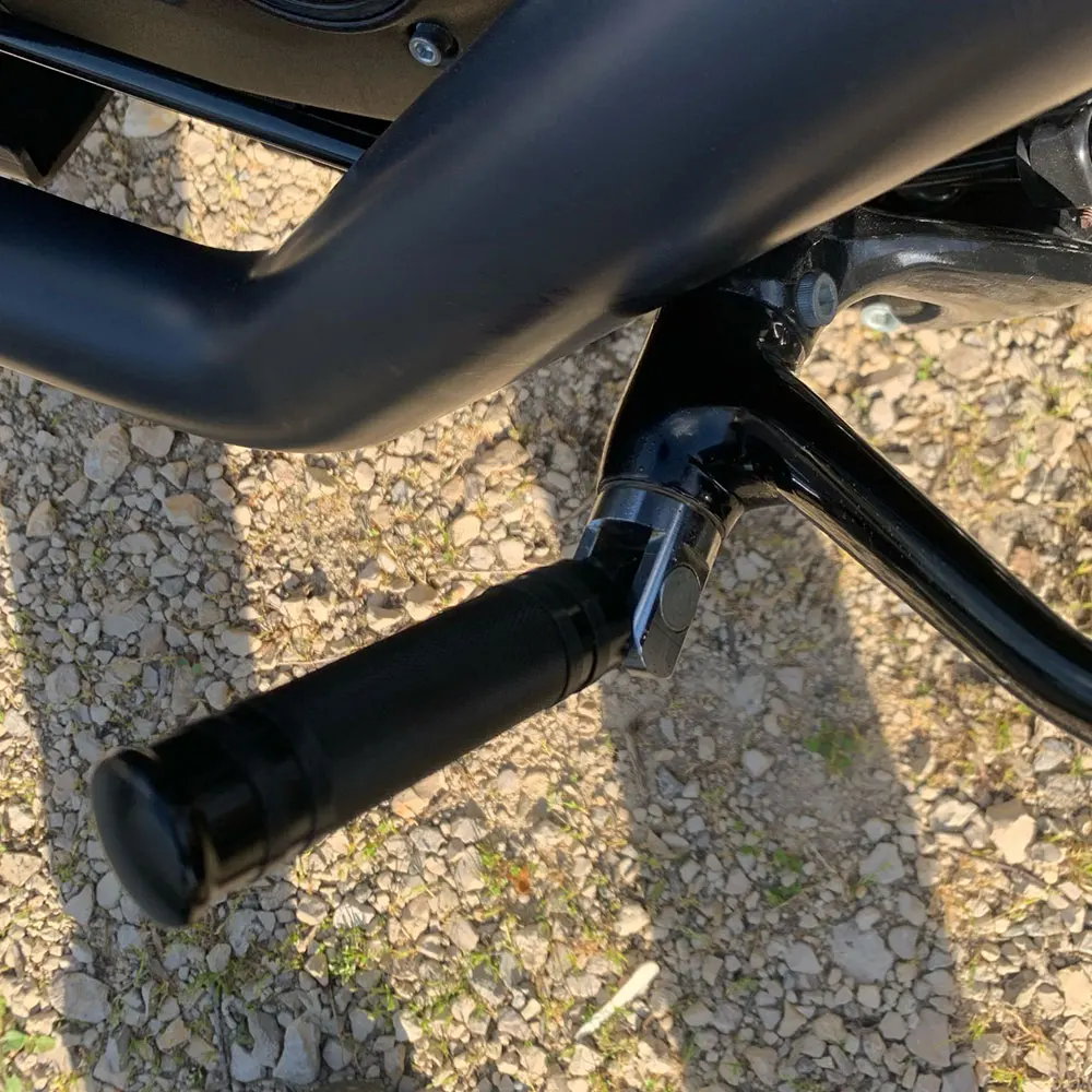 Motorcycle 1.25\'\' Grips Footrest Foot Pegs Pedal Shift Nails Peg Kits For Harley Touring Sportster 883 XL Dyna Softail Custom