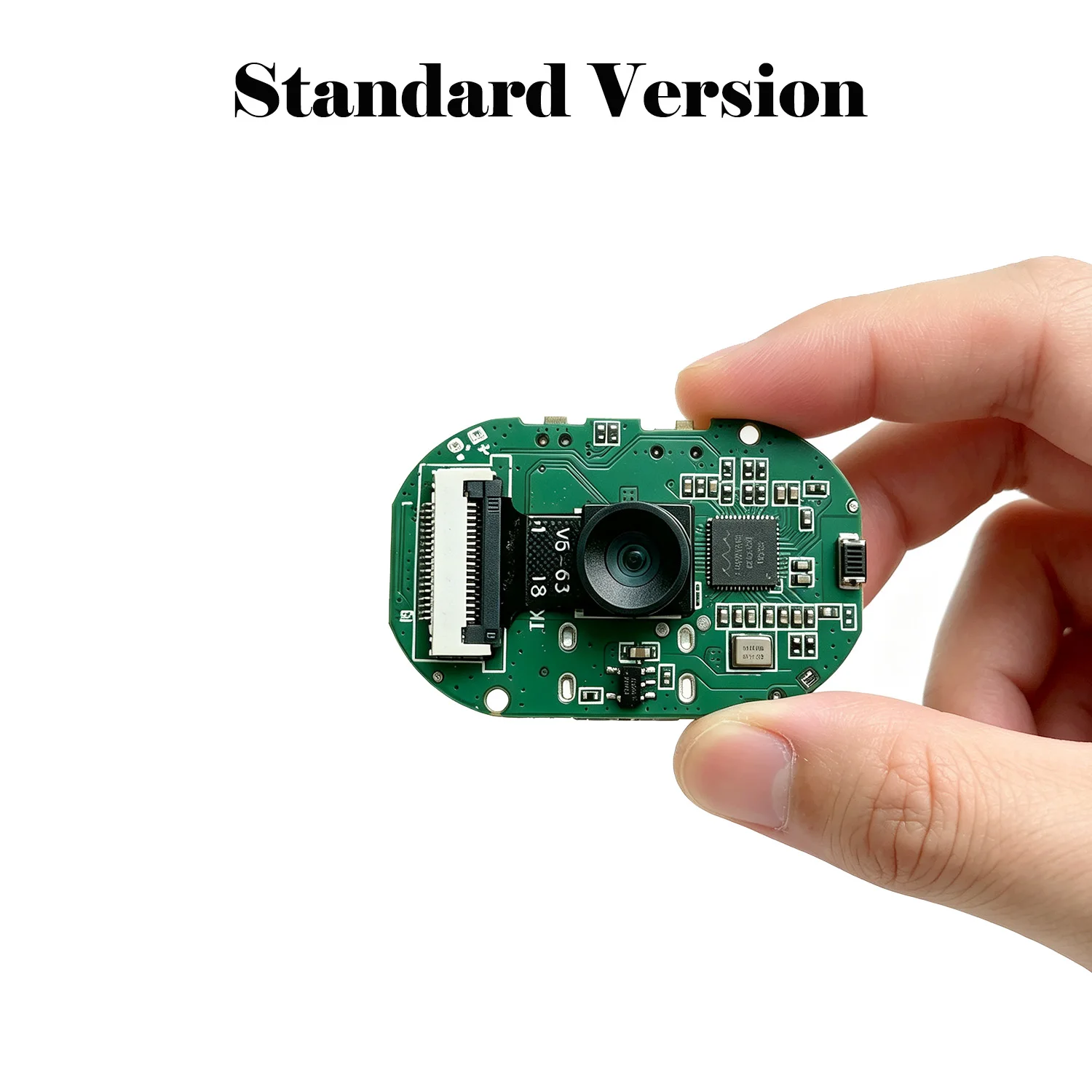 Mini Flexibele WiFi Beveiligingscamera PCBA-bord Bewegingsdetectie HD Afstandsbediening DIY Bewakingscamera Module Cloudopslag