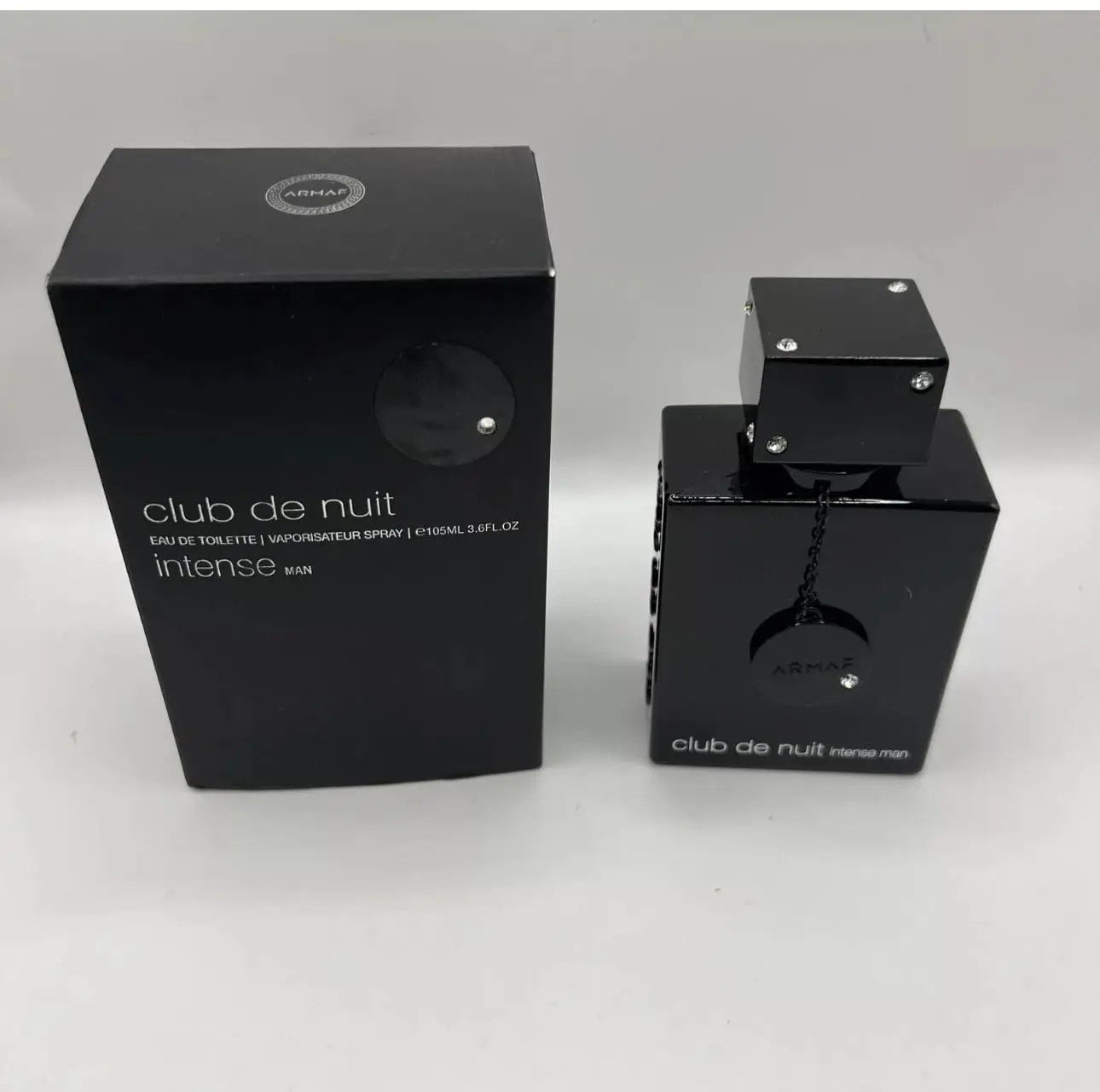 Armaf Club De Nuit เข้มข้นสำหรับผู้ชาย-สเปรย์ Eau de Toilette ติดทนนาน3.6ออนซ์-Bold & masculine Woody Citrus