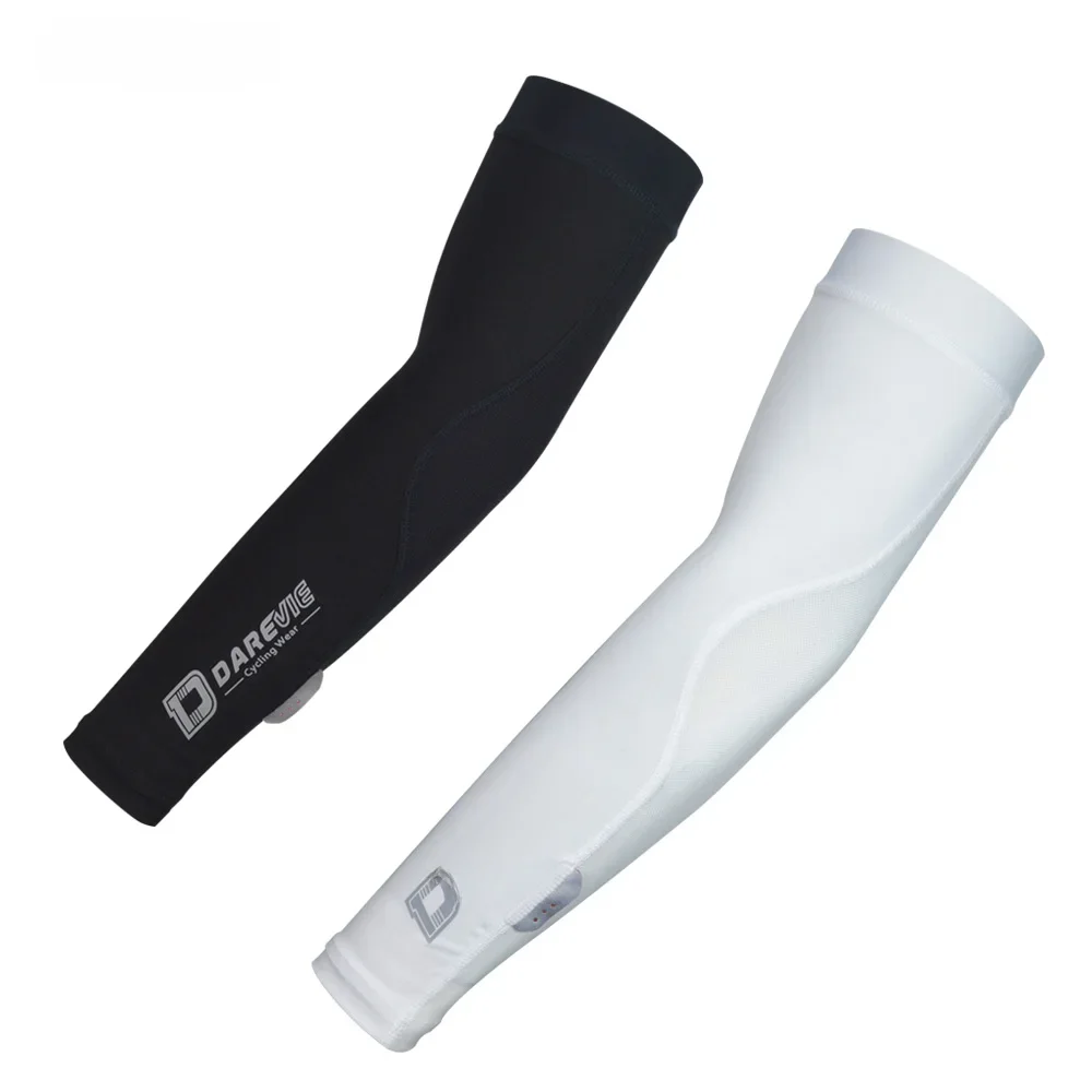 AliExpress DAREVIE 1 Pair Cycling Arm Sleeve High Elastic Outdoor Riding Fishing Driving Basketball 50 SPF UV Protect Cycling Arm Warmers
