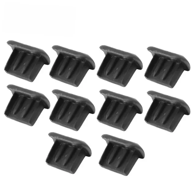 10 sztuk silikonowa miękka wtyczka Micro USB osłona przeciwkurzowa ochrona portu ładowania dla IPhone telefon komórkowy Cap Port Protector — zdjęcie 2