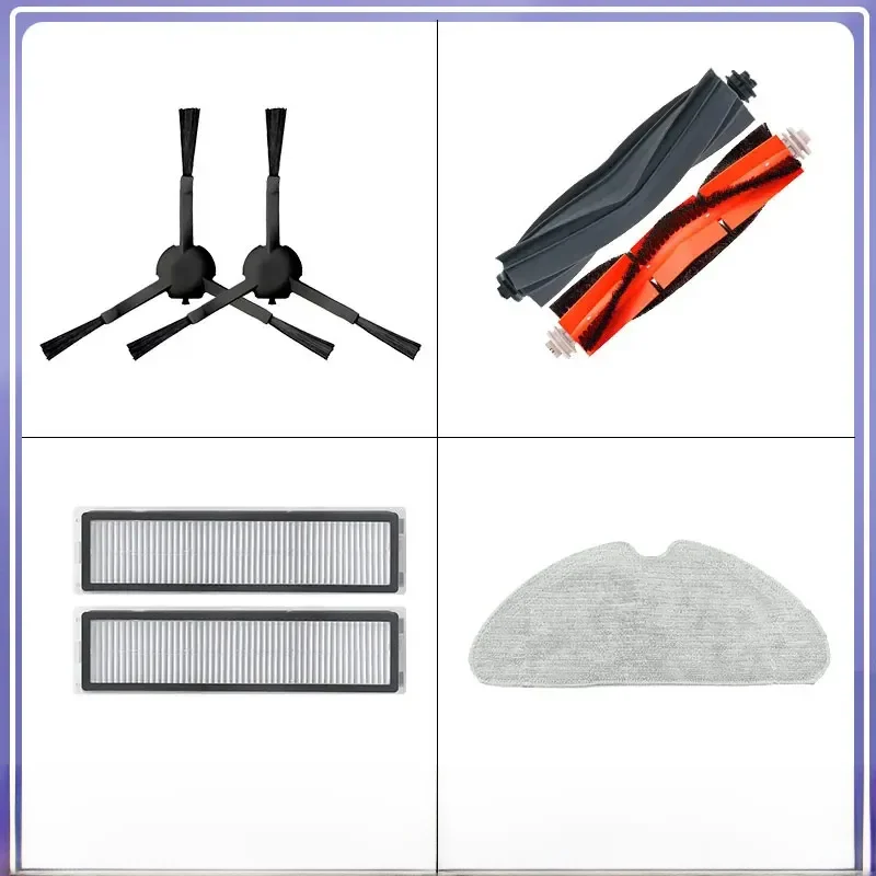 Rouleau pour aspirateur Robot Dreame Bot D10s / D10s Pro, brosse latérale principale, filtre Hepa, tampon de vadrouille, pièces de rechange