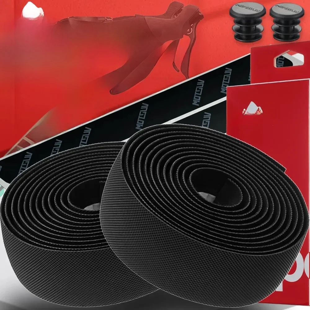 AliExpress UK VXM MOTSUV Road Bike Handlebar Tape PU+EVA Anti-slip Shockproof Bar Wraps Fixing Straps Cycling Handlebar Tapes Bicycle Accessories