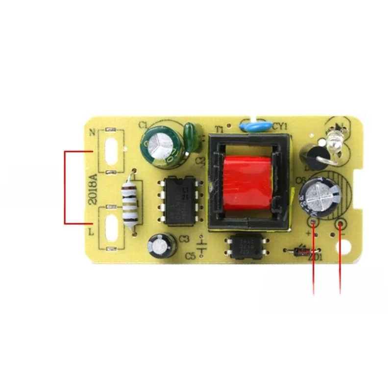 1 szt. Adapter 5V 2A modułu przełączający zasilanie AC 220V do DC 5V płyta zasilająca obniżania — zdjęcie 2
