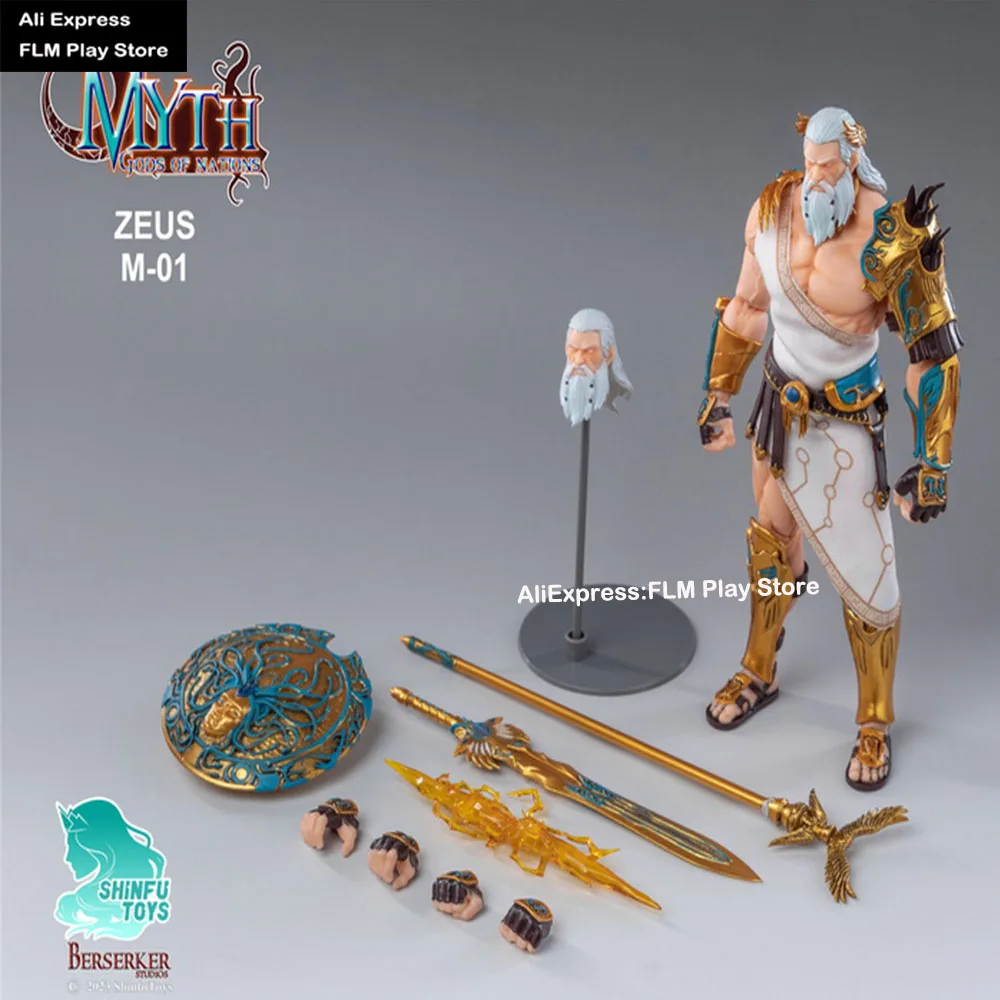 In Stock New Berserker Studios M01E ZEUS M03 M03G 1/12 Sea God
