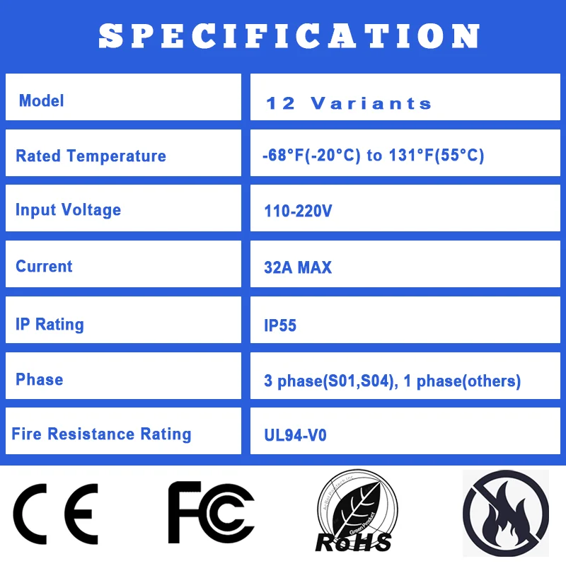 【Patented Innovation】Type 2 To Type 1 Adapter Easy Switching Of Inlet And Connector Design For Bolt EV Mustang Mach F-150 R1T