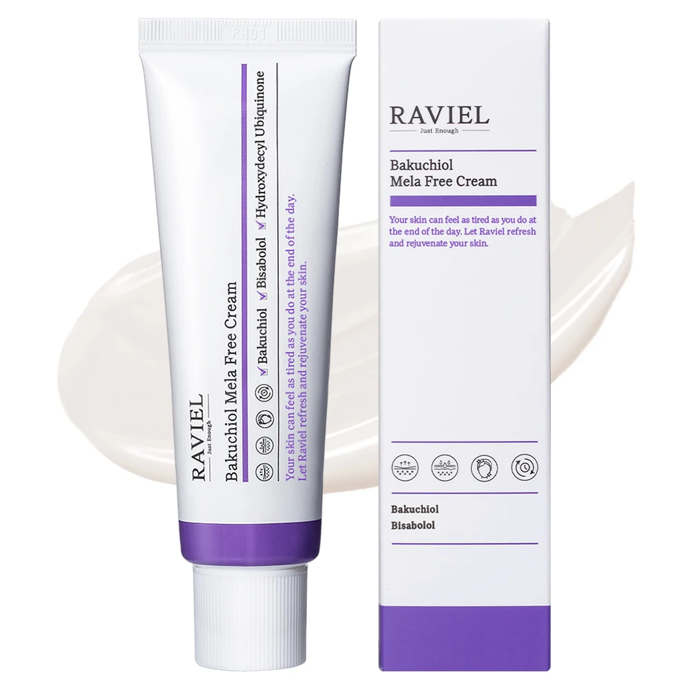 라비엘 바쿠치올 멜라 프리 크림 50ml / 탄력 기미 잡티 주근깨 화이트닝 떠오르는 인기성분 안티에이징