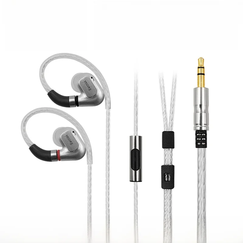 Earmax IE600 IE300 IE900 profesjonalny zestaw słuchawkowy douszny stereo HIFI flagowe dynamiczne słuchawki odpinany kabel audio — zdjęcie produktu 7
