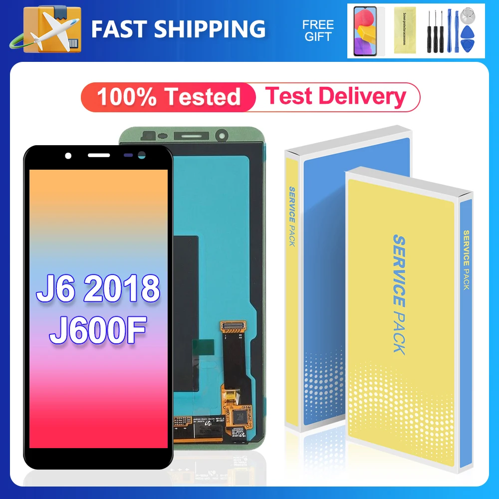 J6 2018 For Samsung 5.6\'\'For  J600 J600F J600G J600L J600N LCD Display Touch Screen Digitizer Assembly Replacement