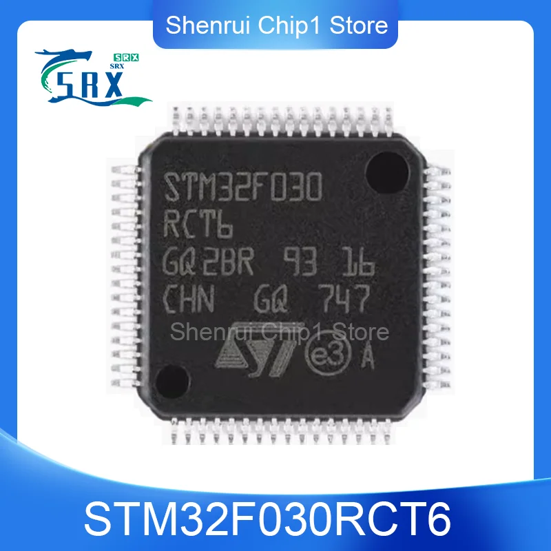 

(10piece) STM32F030RCT6 32-bit Microcontroller-MCU LQFP64 IC Chip 100% Brand New Original MCU IC