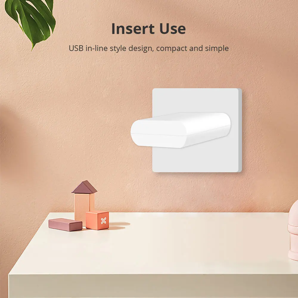 Blindsmart Smart Zigbee USB Signal Amplifier Work with Tuya Zigbee Gateway Smart Life Control Expand Zigbee Signal USB Repeater