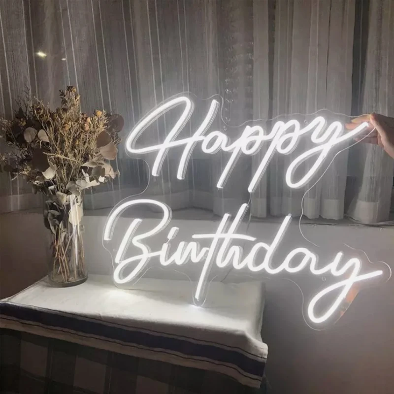 Custom Neon Sign Acrylic Personalized Neon For Wall Decor Wedding Birthday Party Restaurant Decoration Night Lamp Outdoor Indoor