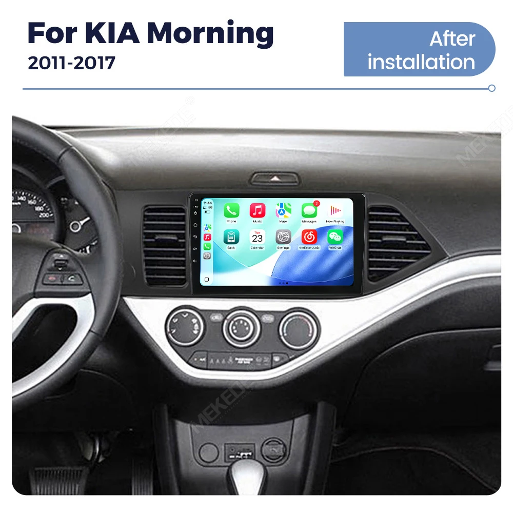 Linux System Wireless Carplay Car Radio Stereo For KIA PICANTO Morning 2011-2017 GPS Multimedia Autoradio WIFI BT FM Head Unit
