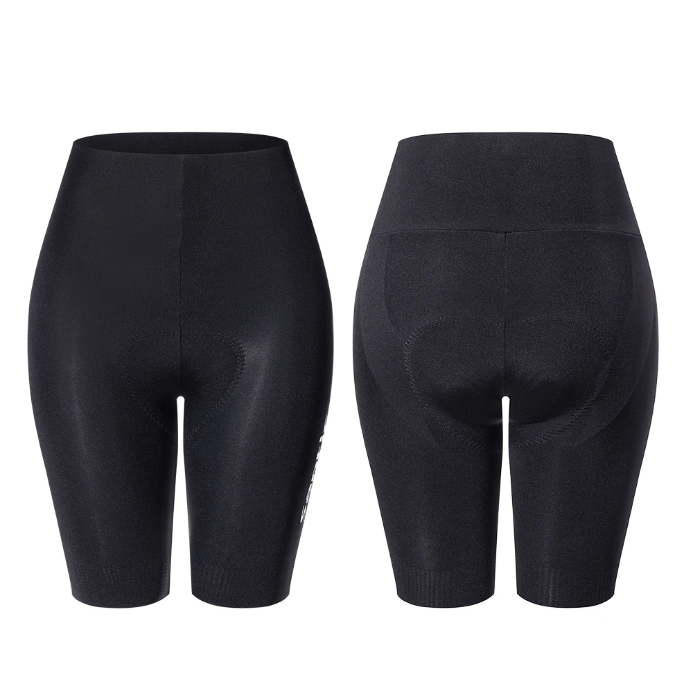 

Женские велосипедные шорты Santic, профессиональные летние шорты для езды на велосипеде с комфортной подушкой и светоотражающими элементами, влагоотводящие, TL25C05207