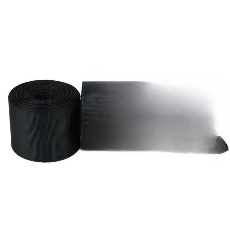(10 Meter/Rolle) Schwarzes Ripsband, Dekorationsband, Geschenkband, DIY (12/15/25/40mm)