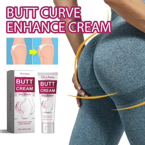 Oceaura Butt Skin Care Cream Massage Firming Skin Shaping Lifting Tightening Buttocks Skin Anti-sagging Butt Curve Enhance Cream