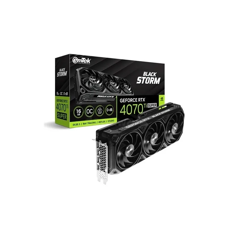 IMTECH GIFORS RTX 4070 Ti SUPER BLACK STORM OC D6X16GB