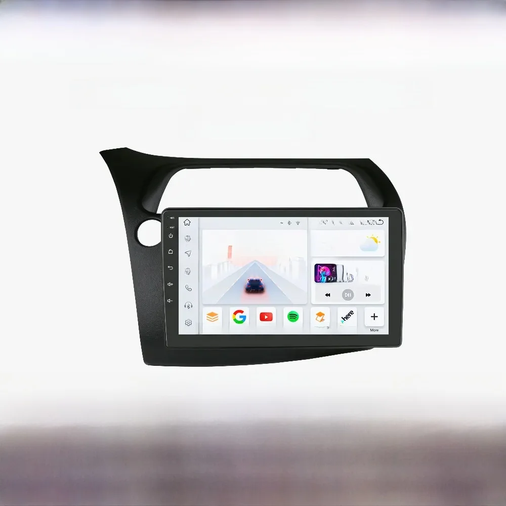 Android13 Autoradio Voor Honda Civic Hatchback 2005-2011 Auto Multimediaspeler Draadloze Carplay 4G-Let 2din Autoradio 360Camera - afbeelding 2