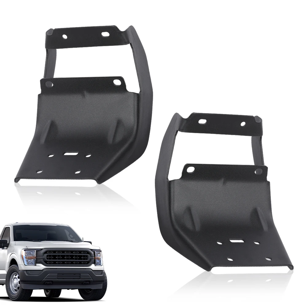 

1 Pair Running Board Brackets Fit for 2015-2022 Ford F-150 Black Lower Left & Right Side New