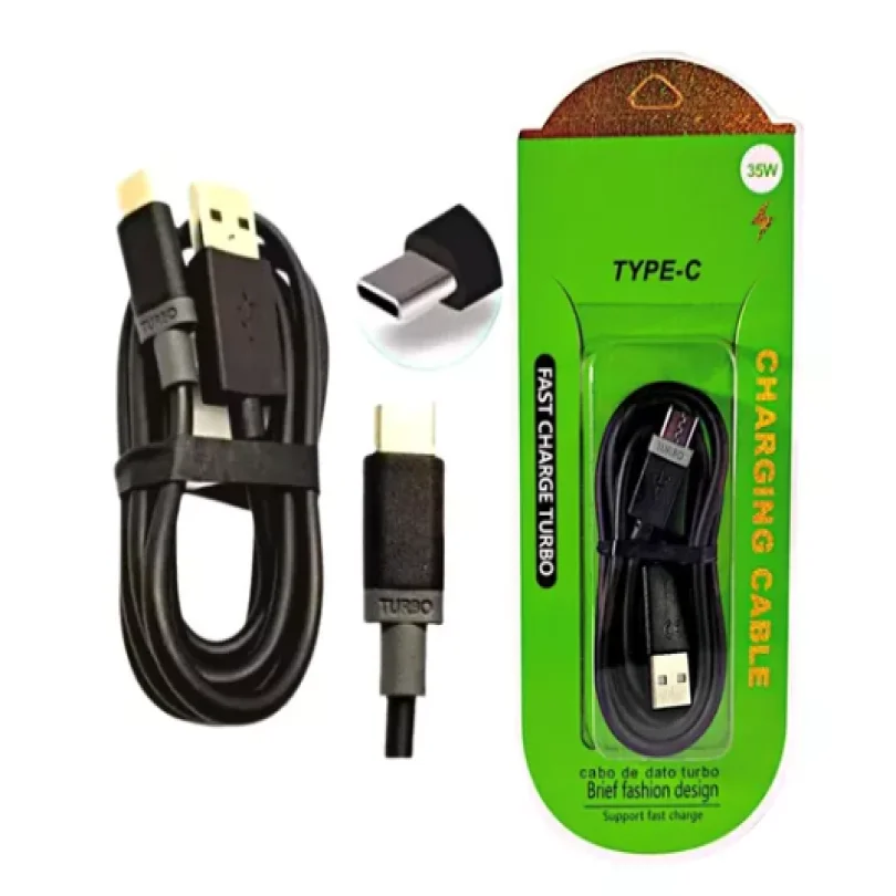 Kit 4 peças 2 Turbo Android Micro Usb V8 e 2 Tipo C