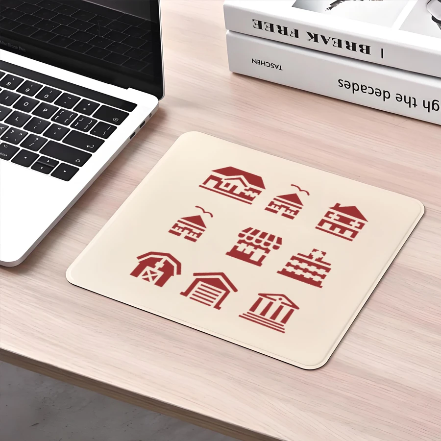 8 قطعة 7.2 بوصة مدينة معلم الحدود Stencil مجموعة قابلة لإعادة الاستخدام دهان داي قالب لمشاريع قماش الحائط الحرفية