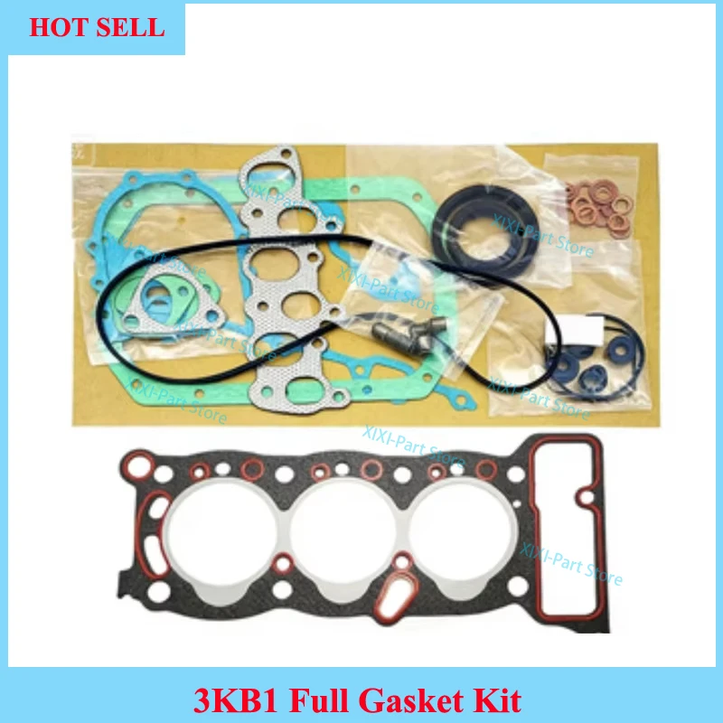 

3KB1 Full Gasket Kit Set For Isuzu Engine Cylinder Head Gasket Overhaul Rebuild Kit