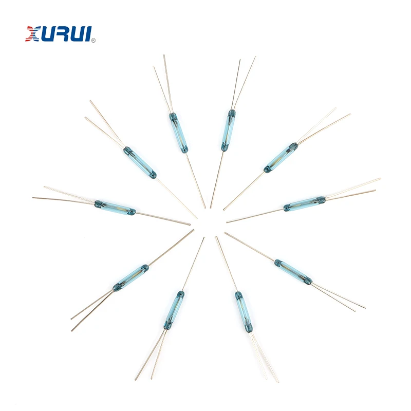 10/50 قطعة XGH-2Z XURUI ريد التبديل ، 3 دبوس المغناطيسي NO/NC ريد التبديل ، 2.5 × 14 مللي متر ريد التعريفي التبديل الاتصال ، لاردوينو