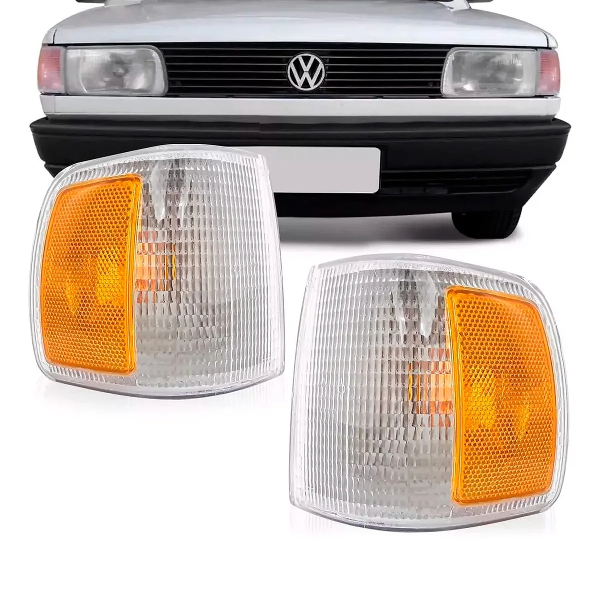 Par Pisca Seta Gol Quadrado G1 91 92 93 94 95 96 Cristal