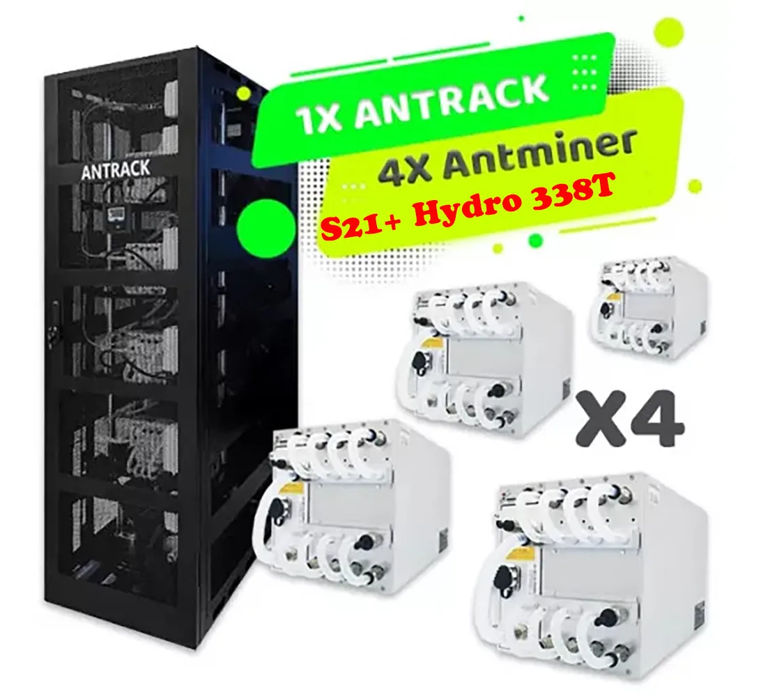 SP |   INSTITUIÇÃO DE INFRAESTRUTURA HIDRÁULICA COMPLETA 1.60PH |   ANTRACK V1 RACK |   4X S21+ HYDRO 338T-400T |   ENTREGA INSTANTÂNEA DE PORTA A PORTA