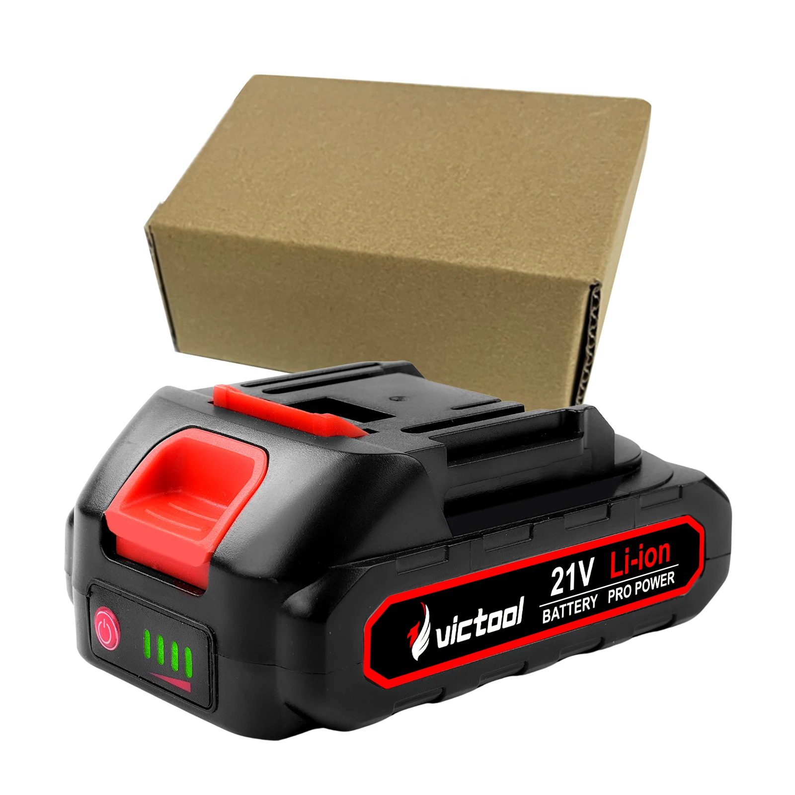 21V PRO POWER Lithium Battery Rechargeable 1300mAh Lithium-ion Batteries for Power Tool 5 Cells