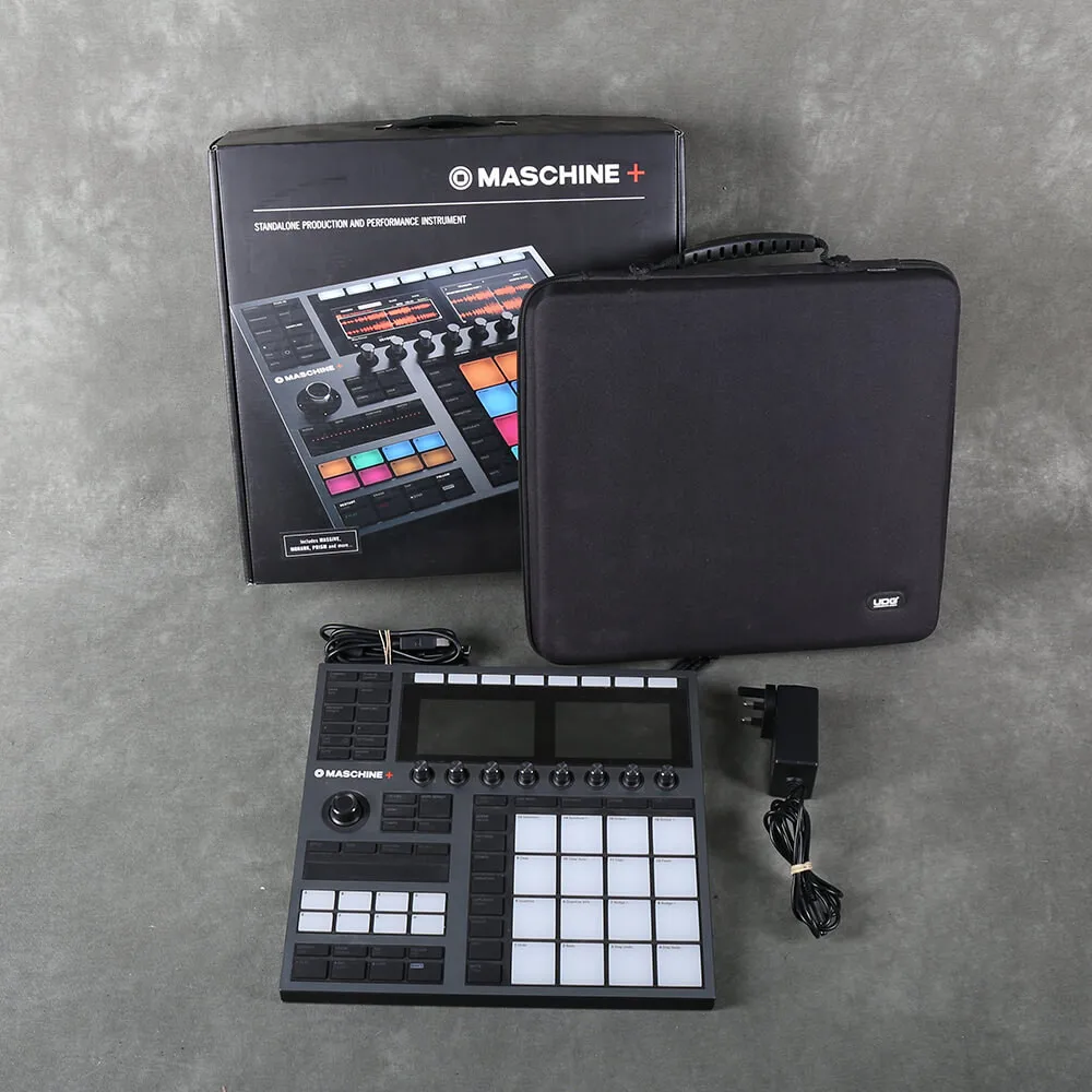 

BRAND NEW Native Instruments MASCHINE+ Standalone Production and Performance Instrument