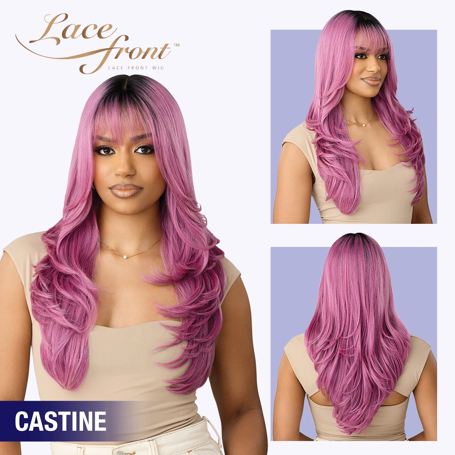Outre HD Lace Front Synthetic Wig Glueless Castine
