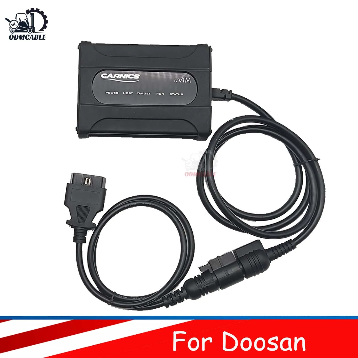 2023 LATEST DIAGNOSTIC TOOL FOR DOOSAN UVIM DIAGNOSTIC SCANNER KIT COMMUNICATION INTERFACE FORKLIFT EXCAVATOR LOADER (SCAN 200)