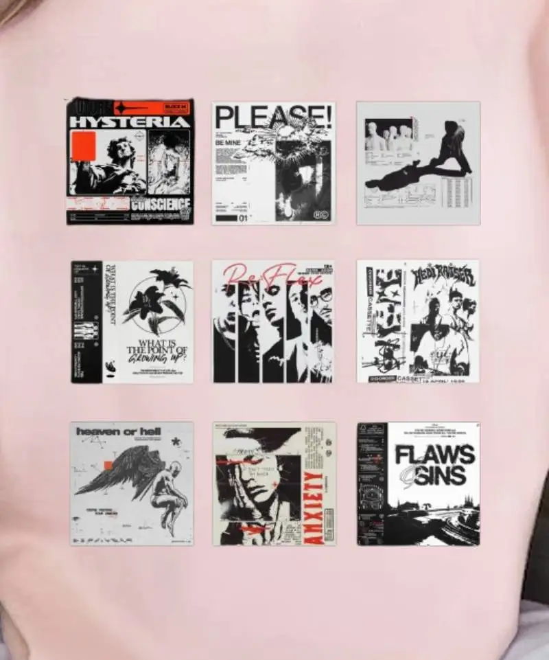 

Толстовки Топы Женская одежда Толстовки Y2K Толстовки с графикой Большой уличный модный женский свитер Повседневный свободный крой унисекс