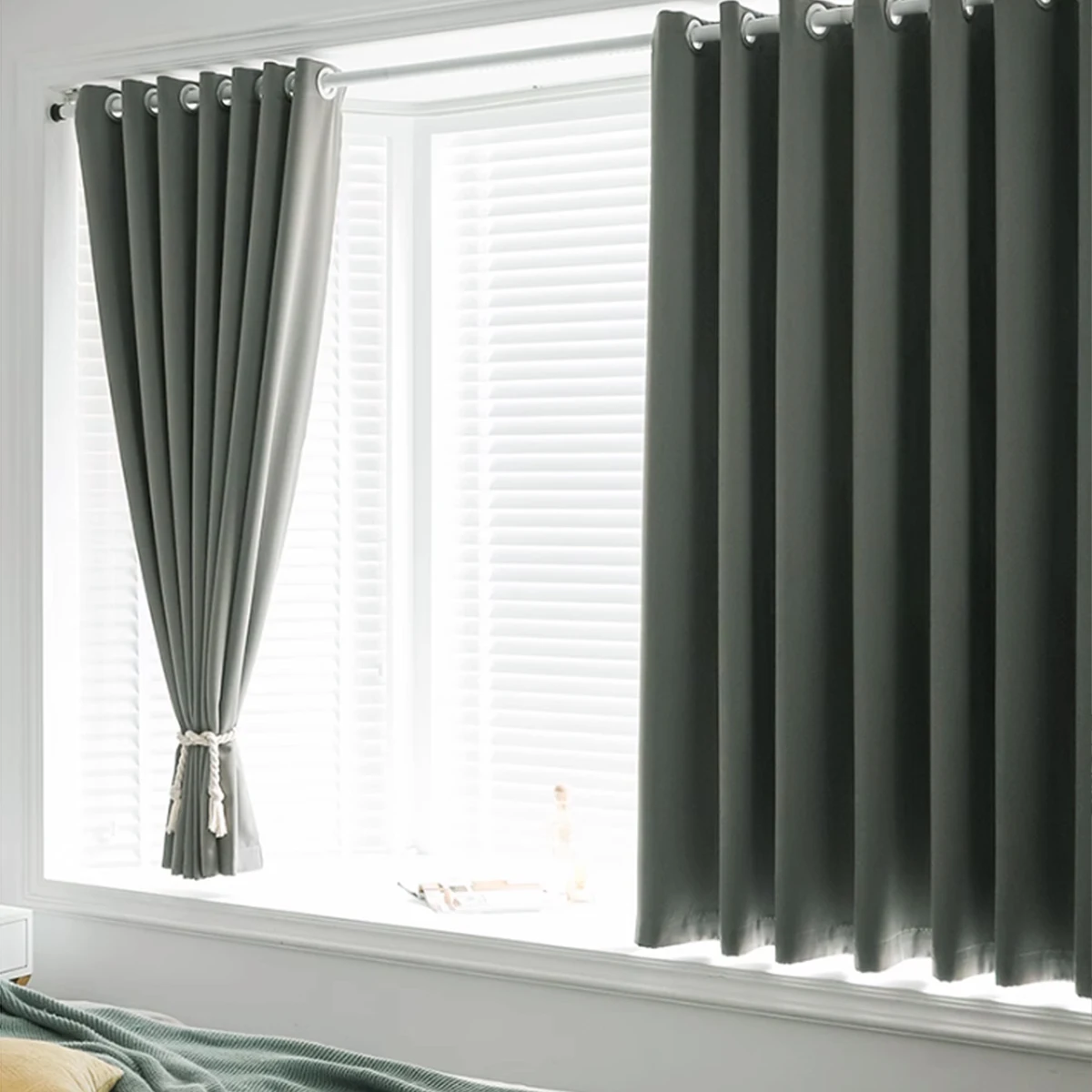 1 Panel Moder Curtains For Livingroom High Shaing Curtain90% For Blackout Bedroom Curtain Thick Blinds Drapes Door