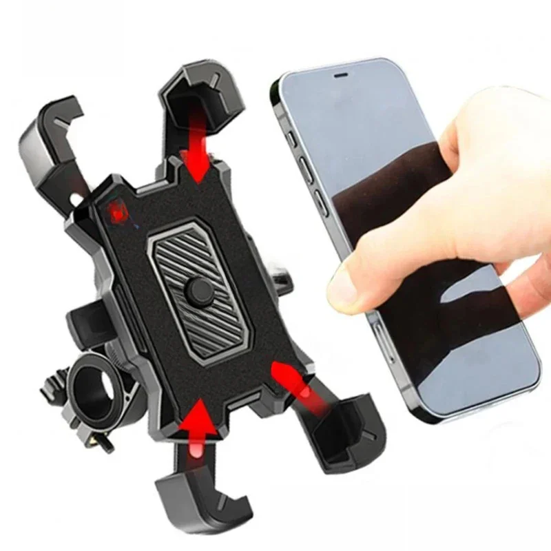 AliExpress Fomscvka Bicycle Phone Holder Universal Motorcycle MTB Bike Phone Holder Handlebar Stand Mount Bracket Easy