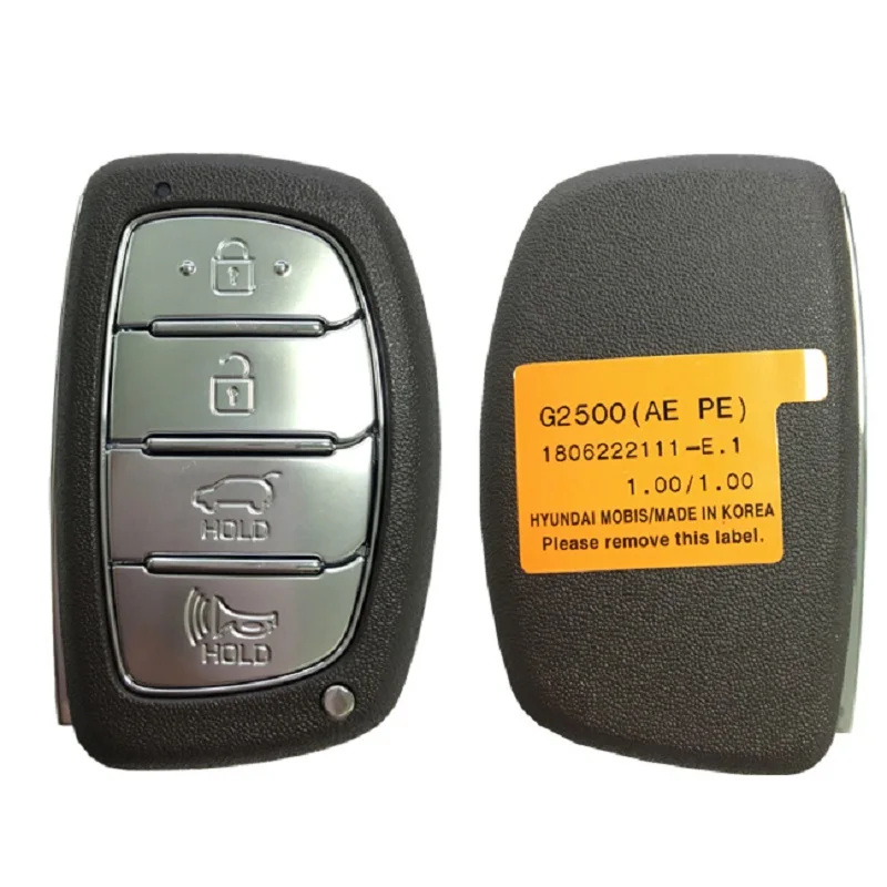 For 2016-2019 Hyundai Ioniq Smart Car Key FOB PN 95440-G2000 95440-G2500 95440-G2600 95440-G2100 3/4 Button 433Mhz 47 Chip