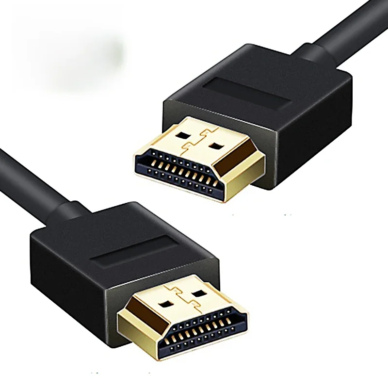 Shuliancable Alta Velocidade Cabo HDMI 2.0 K 1080P 3D 4 para HD TV XBOX PS3 cabo de computador 0.3m