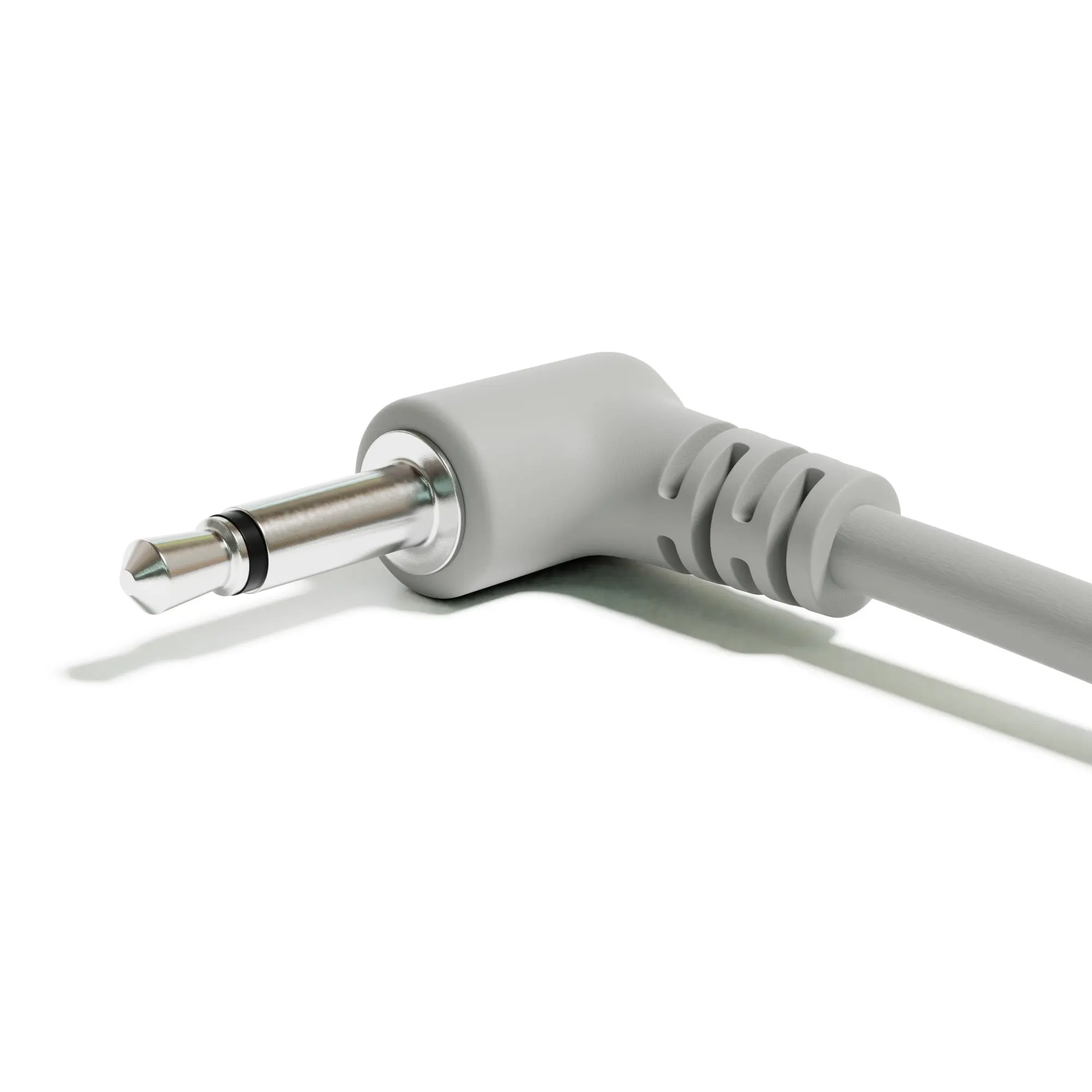 ExcelValley - كابلات التصحيح الأحادية ذات الزاوية اليمنى - 3.5 مم 1/8 بوصة Eurorack [13-Pack] المركب