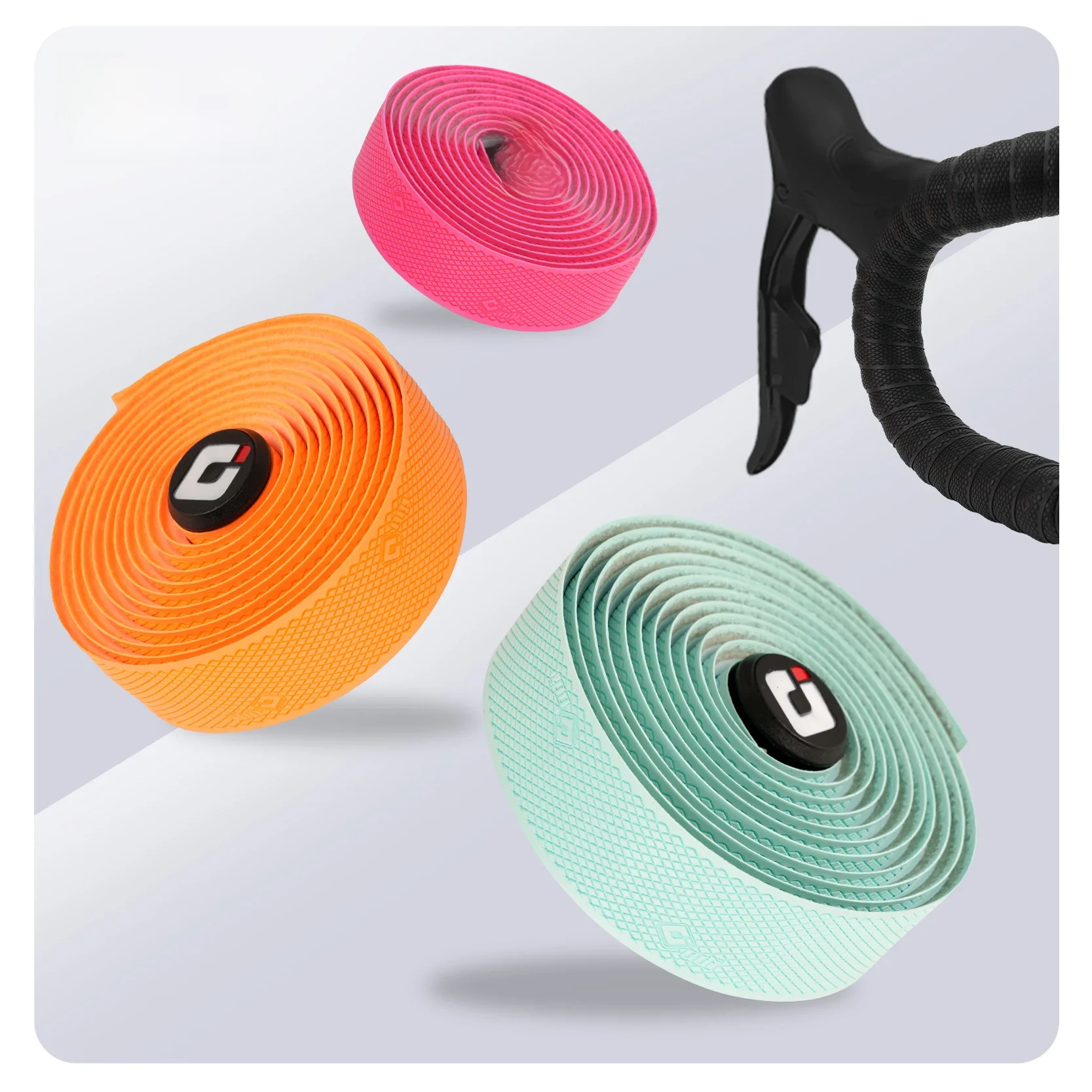 AliExpress ODI Road Bike Bar Tape Ultra-light Bicycle Handlebar Strap High Toughness PU/EVA Diamond Texture Anti-slip Handle Belt Bar Wrap