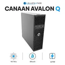 

BN: при покупке 2-х, 3-й в подарок. Майнер Canaan Avalon Q 90TH для Bitcoin (SHA-256) - Новинка