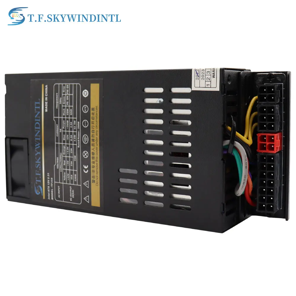 T.F.SKYWINDINTL Flex PC PSU 400W Small 1U Power Supply Rated Power 350W Full Module 80plus Gold For K39 A4 S3 G5 ITX Mini Case