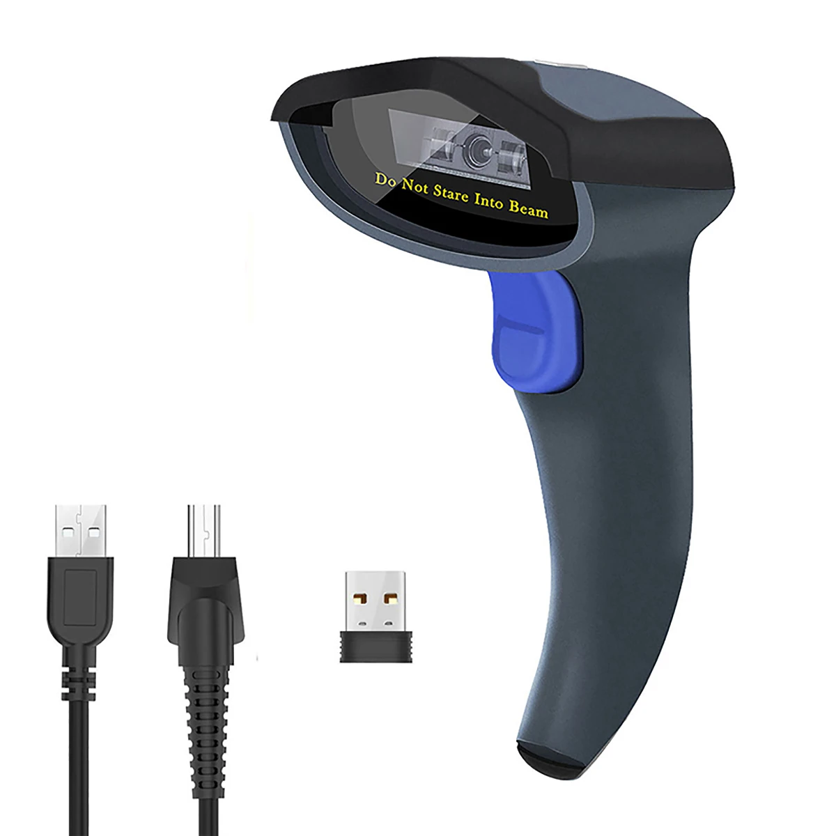 NETUM W8-X Bluetooth 2D/QR Barcode Scanner PDF417 Reader (3-in-1 2.4G Wireless & USB2.0 Wired & Bluetooth) for Mobile Payment