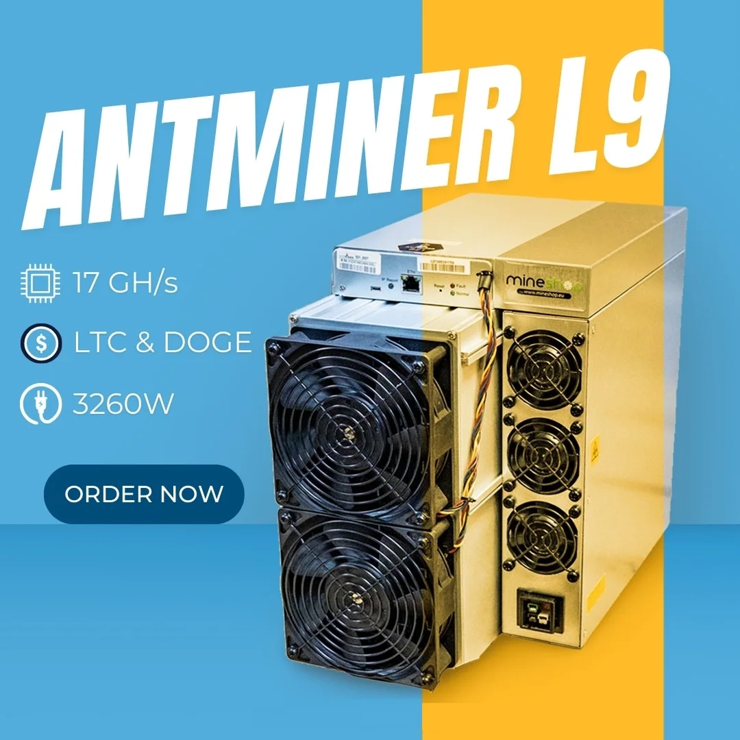 PREMIUM OFFER Bitmain Antminer L9 16GH/S, LTC/DOGE Miner. Good Used Condition.